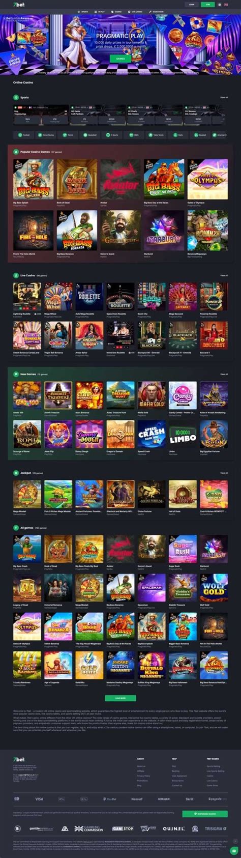 7bet Casino Review & Ratings .